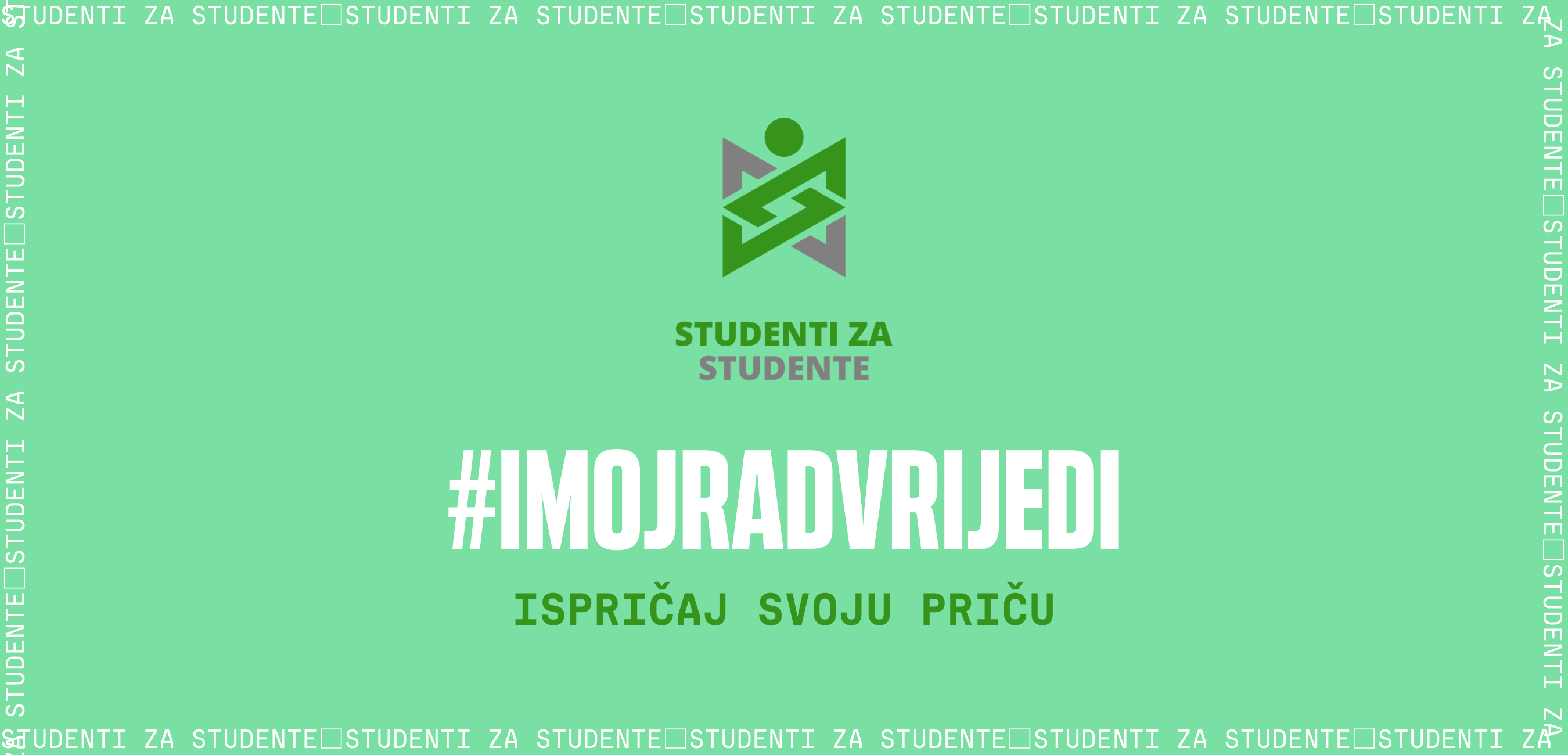 Uključi se u kampanju o studentskim poslovima #imojradvrijedi