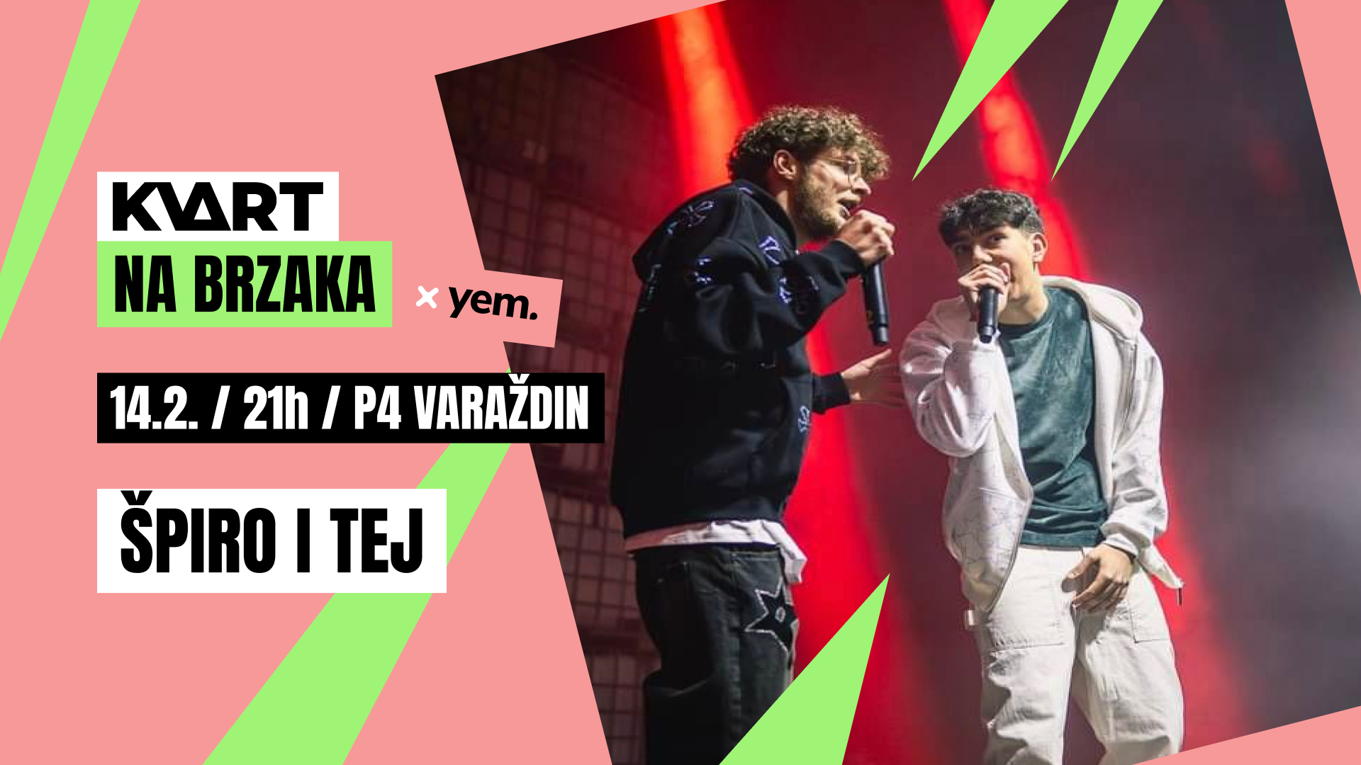 KVART na brzaka x yem: Špiro i Tej
