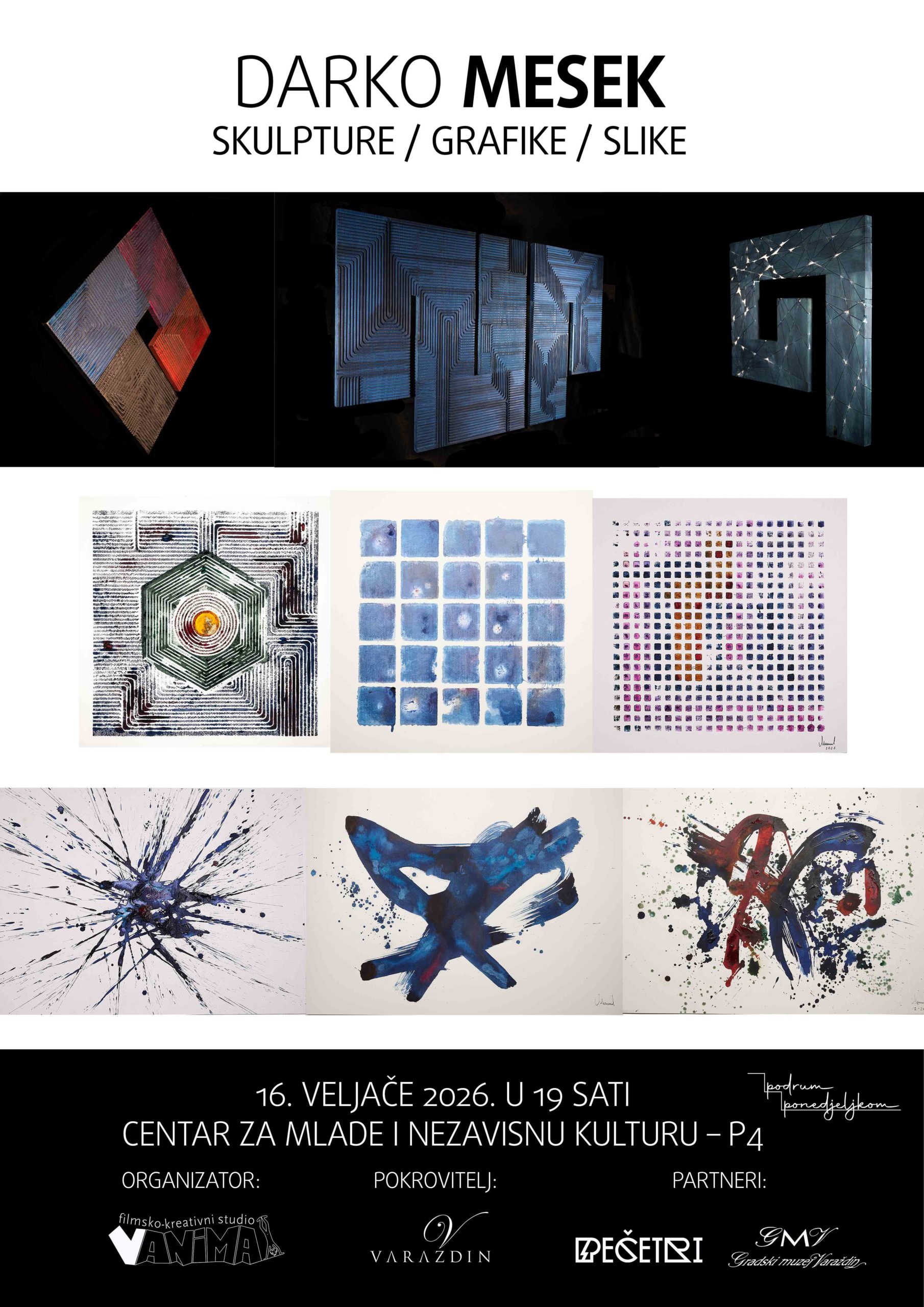 Podrum ponedjeljkom: presjek umjetničkog rada Darka Meseka