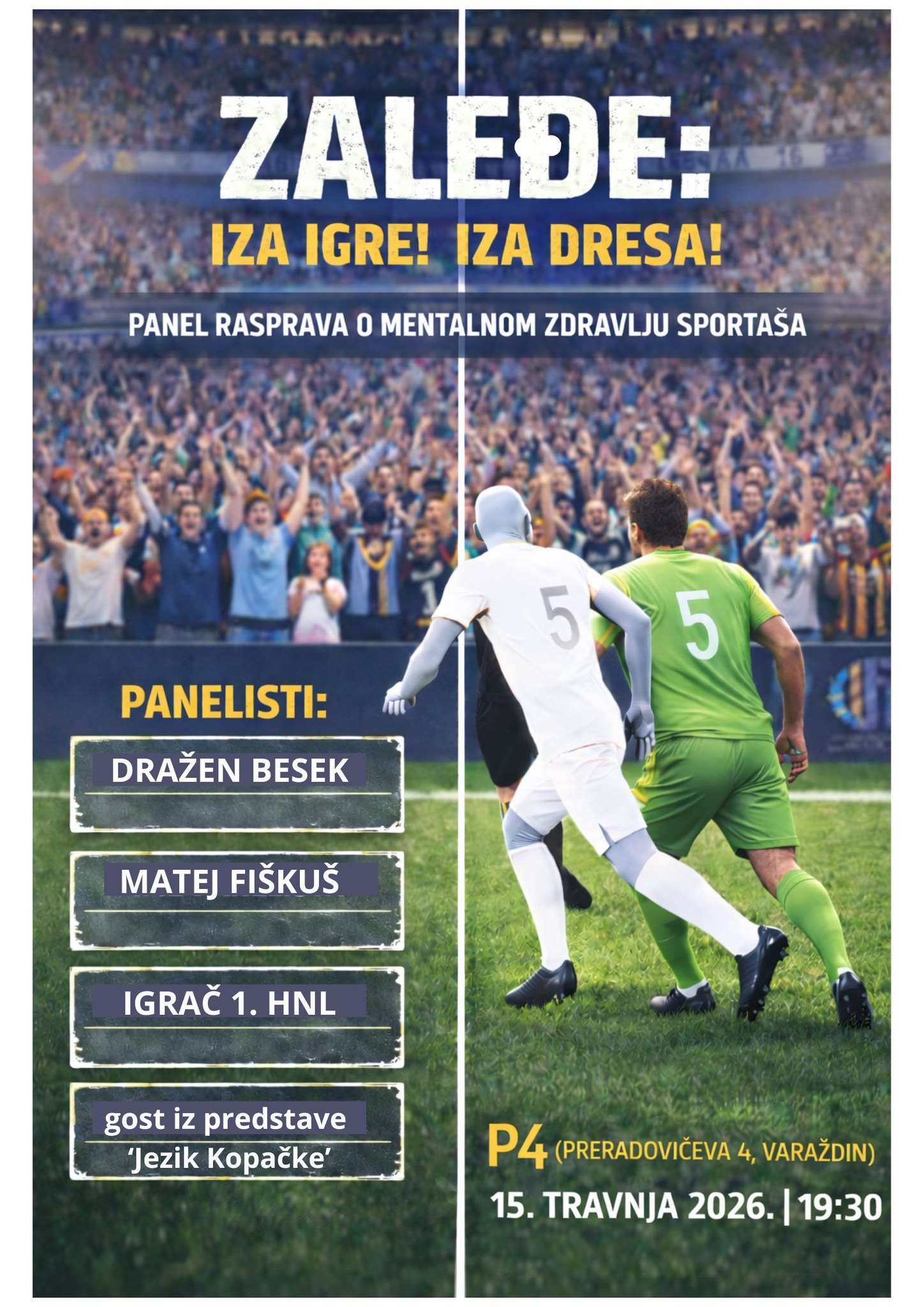 [PANEL RASPRAVA] Zaleđe: Iza igre! Iza dresa!