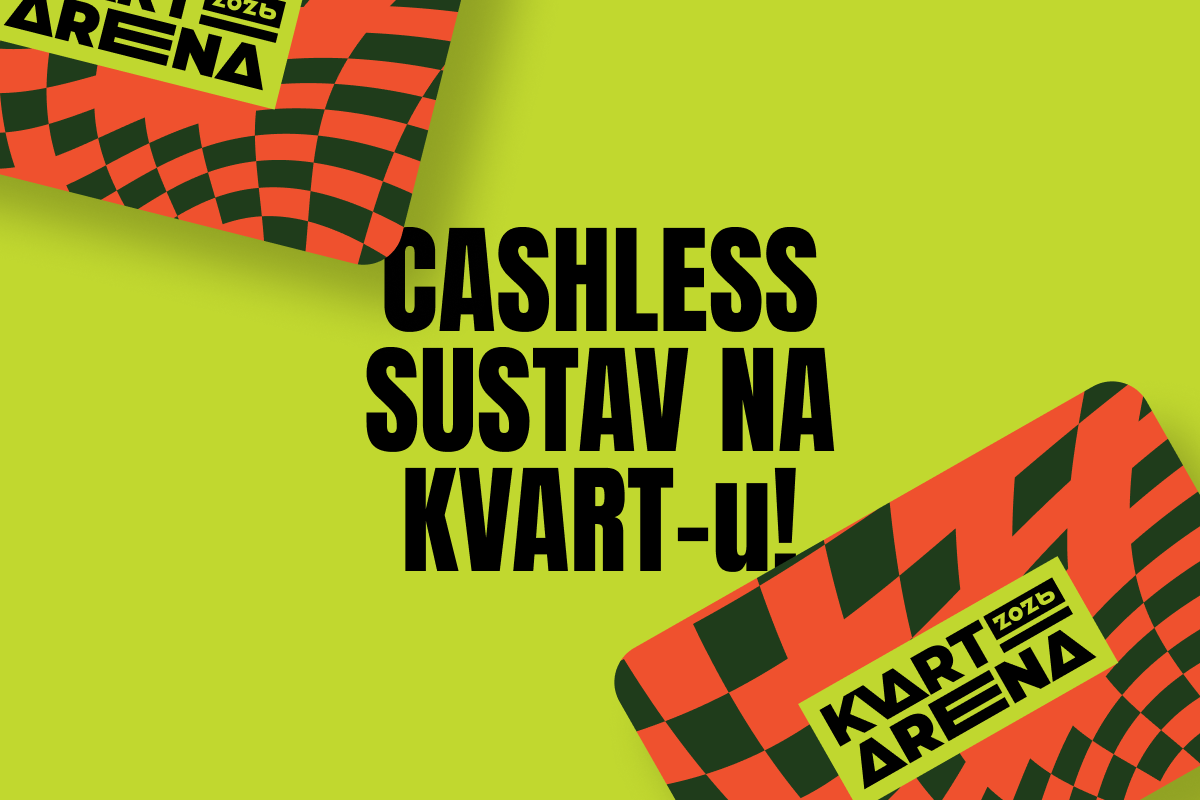 Ove godine na KVART uvodimo cashless kao sustav plaćanja na festivalu