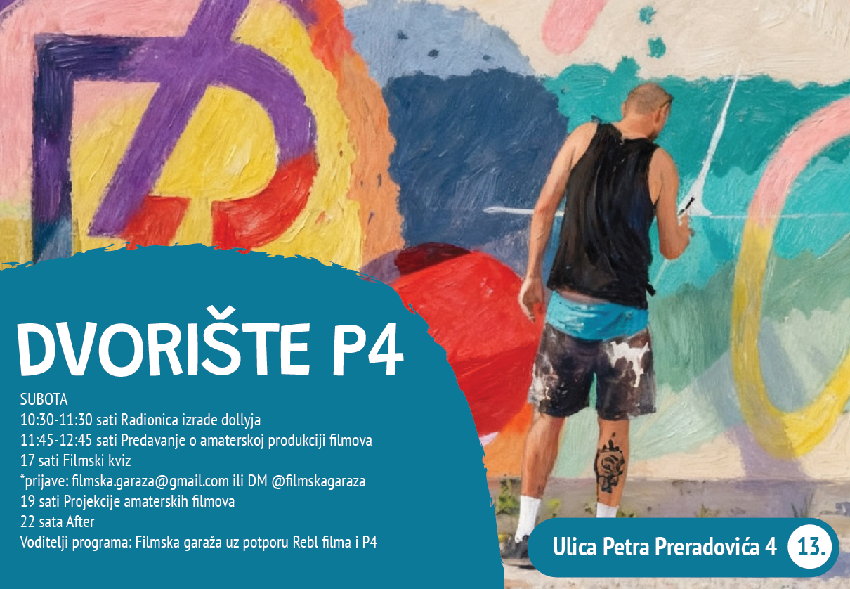 Festival varaždinskih dvorišta: P4 dvorište postaje filmsko dvorište