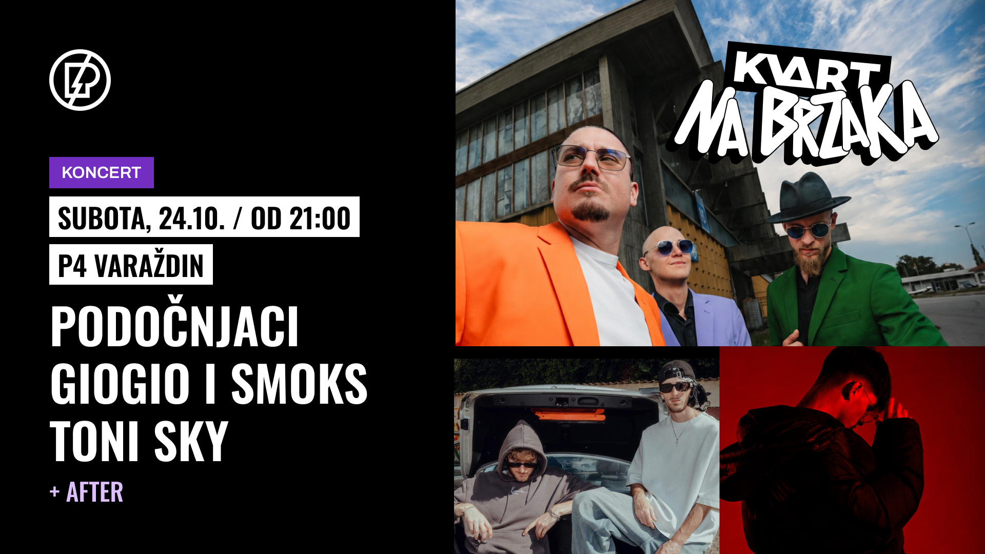 KVART na brzaka: Podočnjaci x Giogio i Smoks x Toni Sky + AFTER